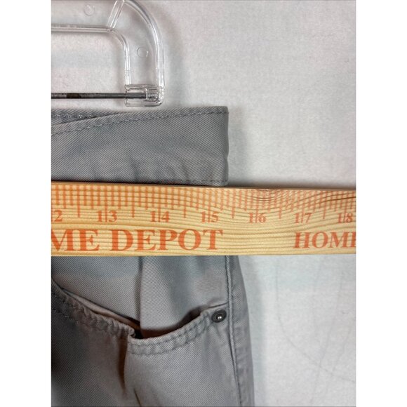 Mens Light Gray Straight Fit Jeans 32x32 - Picture 3 of 16